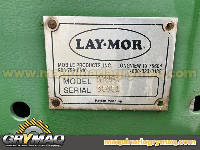 Barredora Lay Mor SweepMaster SM400