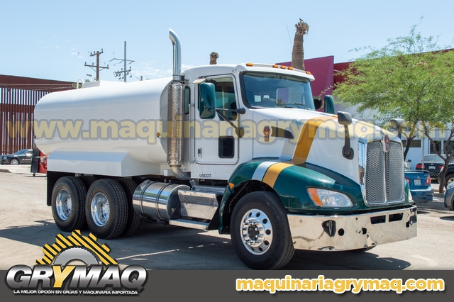 Camion Pipa De Agua 15,000 Lts Kenworth T660 2014