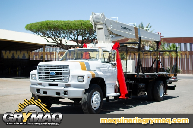 Grua Titan 12.5 Tons Camion Ford 1987