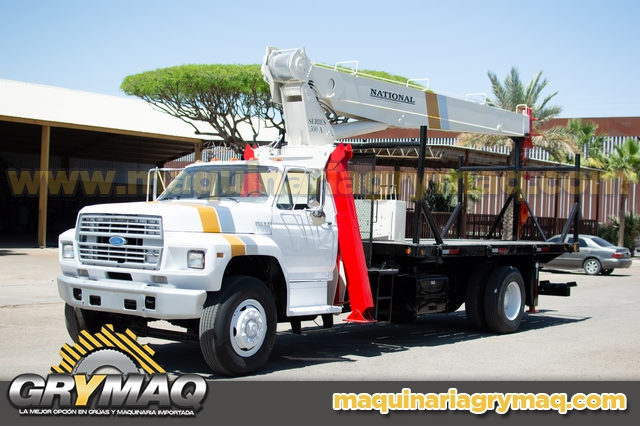 Grua Titan 12.5 Tons Camion Ford 1987