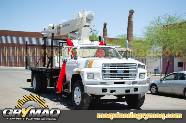 Grua Titan 12.5 Tons Camion Ford 1987