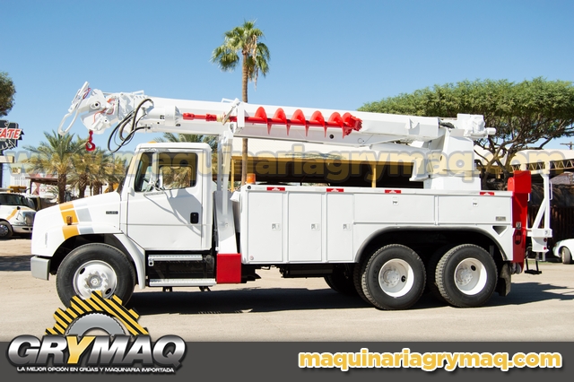 Grua Broca Perforadora Freightliner 1996