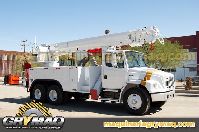 Grua Broca Perforadora Freightliner 1996