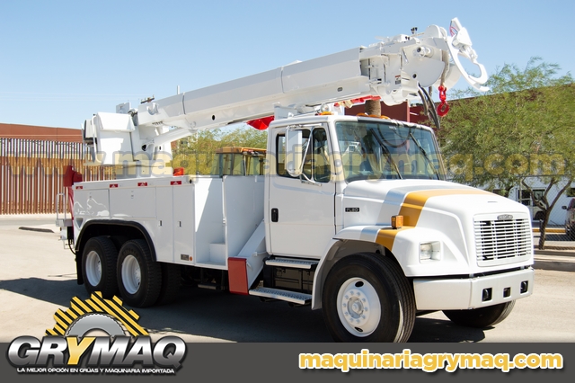 Grua Broca Perforadora Freightliner 1996