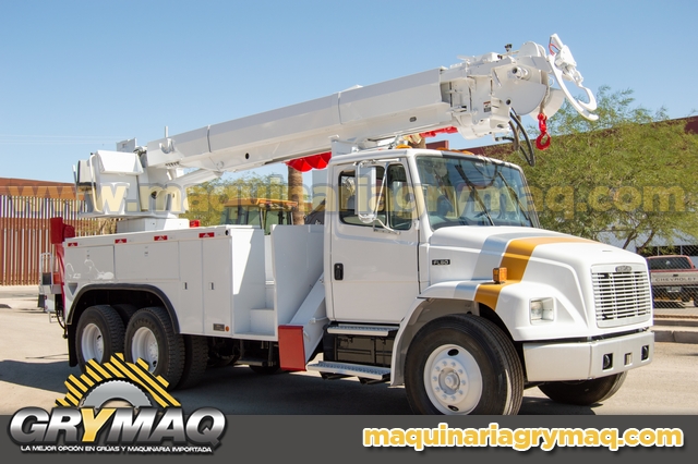 Grua Broca Perforadora Freightliner 1996