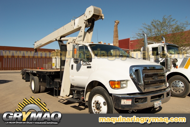 Grua Titan 18 Tons Camion Ford 2013