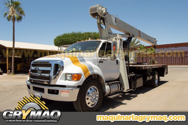 Grua Titan 18 Tons Camion Ford 2013