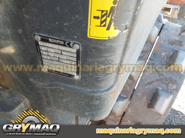 Mini Compactador Bomag BMP 8500 2011