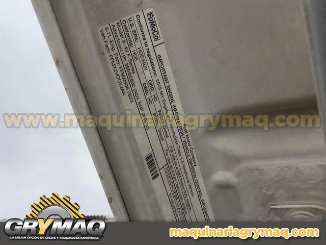 Camion Canastilla Ford F-550 2015