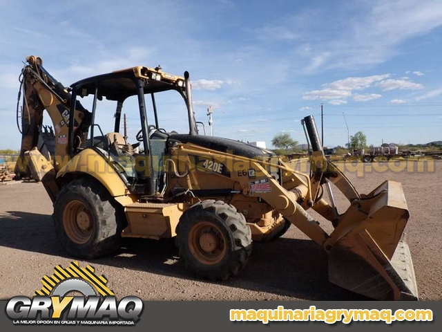 Retroexcavadora CAT 420E 4×4 2012