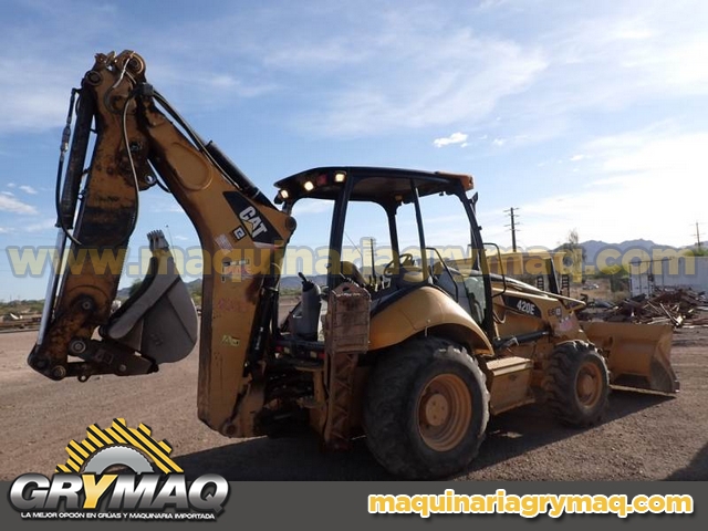 Retroexcavadora CAT 420E 4×4 2012