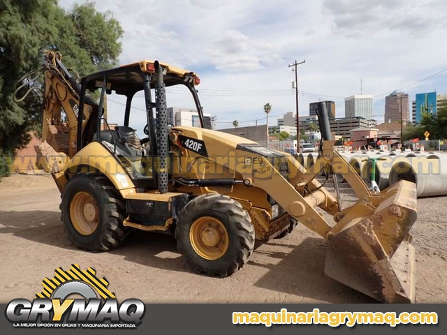 Retroexcavadora CAT 420F 4×4 2014