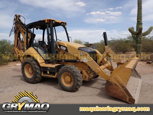 Retroexcavadora CAT 420F 4×4 2014