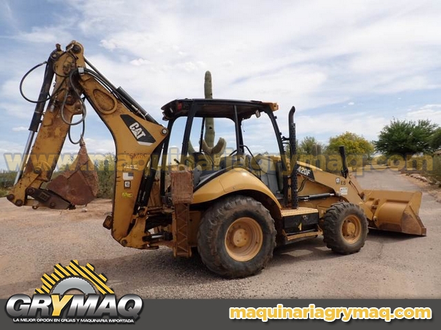 Retroexcavadora CAT 420F 4×4 2014