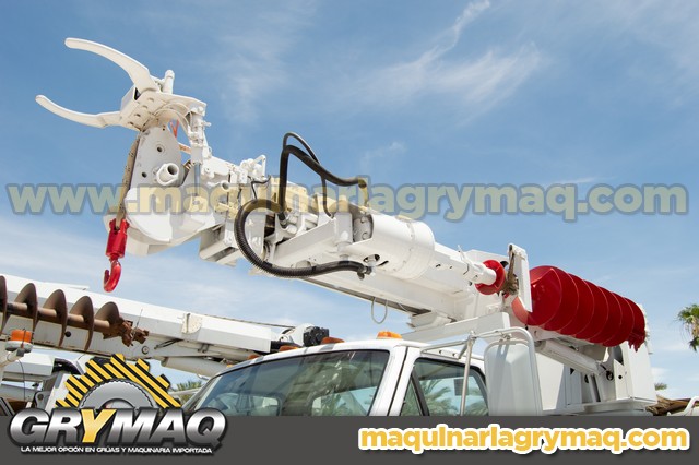 Grua Broca Perforadora Camion Ford 1993