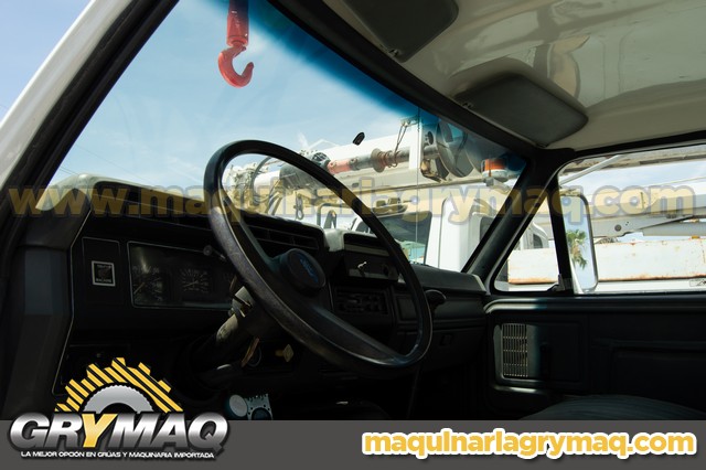 Grua Broca Perforadora Camion Ford 1993