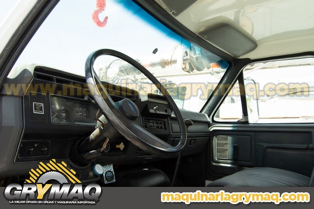 Grua Broca Perforadora Camion Ford 1993