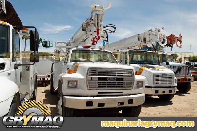 Grua Broca Perforadora Camion Ford 1993