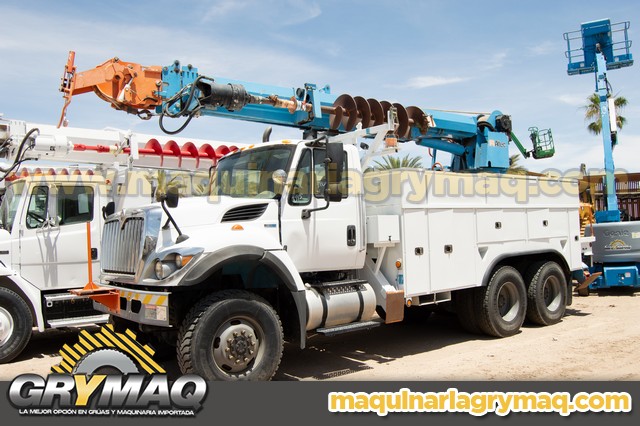 Grua Broca Perforadora International 7400 2012