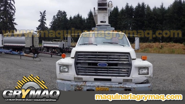 Grua Titan 11.25 Tons Camion Ford 1986