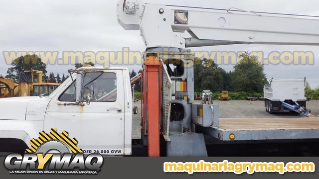 Grua Titan 11.25 Tons Camion Ford 1986